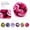 A, variant on Dog Snuffle Ball Toy,Soft Fleece Treat Hiding Puzzle Ball for Dogs,Interactive Nosework Toy for Mental Stimulation and Enrichment