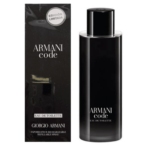 Giorgio Armani Code Eau De Toilette Refillable Spray 6.7 oz