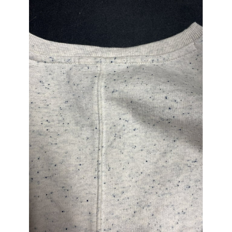 Universal Thread Women s Loose Cream Fleece Tunic Sweatshirt XS