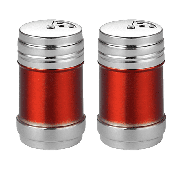 Juego de salero y pimentero de acero inoxidable para condimentos de cocina Vhermosa Utensilios de Cocina