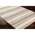 thumbnail image 7 of Surya Neutrals FLS-2301 60 x 90" Rectangle Wool Area Rug in Cream/Charcoal, 7 of 7