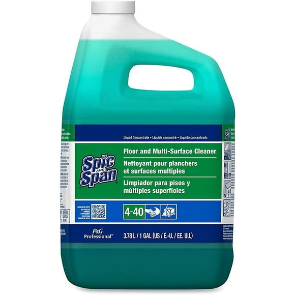 Nettoyant pour Sols Procter & Gamble spic and span - solution Liquide - (1 Gal/3,78 L) - 1 de Chaque - Vert