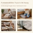 thumbnail image 6 of PureCozy 8'x10' Large Area Rugs for Living Room Bedroom Dining Room Farmhouse Office Plaid Non-Slip Washable Modern Geometirc Contemporary Gray Checkered Rugs Carpets, Gray, 6 of 7