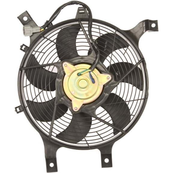 4 Seasons 76087 A/C Condenser Fan Assembly Fits select: 1999-2000 NISSAN FRONTIER, 2000 NISSAN XTERRA