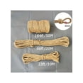 thumbnail image 2 of 10m Natural 6mm Jute Rope for Cat Scratching Post, Tree Replacement, and DIY Decoration - Durable and Thick Sisal Twine for Cat Scratching Toy, 2 of 5