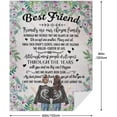 thumbnail image 4 of LHSHID Best Friend Birthday Gifts for Women Unique Friendship Gifts for Dear Friends BFF Besite Thoughtful Besties Gift Ideas for Women Throw Blankets 40"x50", 4 of 8