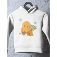 thumbnail image 3 of Cute Baby Chicken W Gummy Eyes Hoodie Toddler -Image by Shutterstock,  2 Toddler, 3 of 4