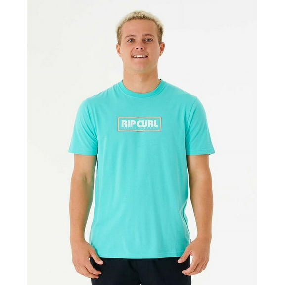 Rip Curl AQUA Men's Big Mumma Icon Tee, M