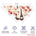 thumbnail image 2 of Valentine's Day Breathable Chiffon Yarn Pet Scarf Pack of Two - Translucent Light Collars 40.6x40.6x58/16x16x22.8in & 53.3x53.3x76.2/20.9x20.9x30 in, 2 of 5