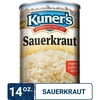 Kuner's Shredded Sauerkraut, 14 oz, Can