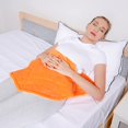 thumbnail image 4 of TRAHOO-Electric Heating Pad for Neck and Shoulders, Weighted Neck Heating Pads, 6 Heat Settings Heated Pad with Auto Off (Orange, XXL), 4 of 4