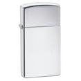 thumbnail image 6 of Zippo Brushed Chrome Slim Pocket Lighter, 6 of 10