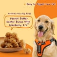 thumbnail image 3 of Jungle Calling Peanut Butter Dog Treats, Dental Chews for Dogs, Rawhide Free Dog Bones 2.5'' for Small Dogs, 3 of 9