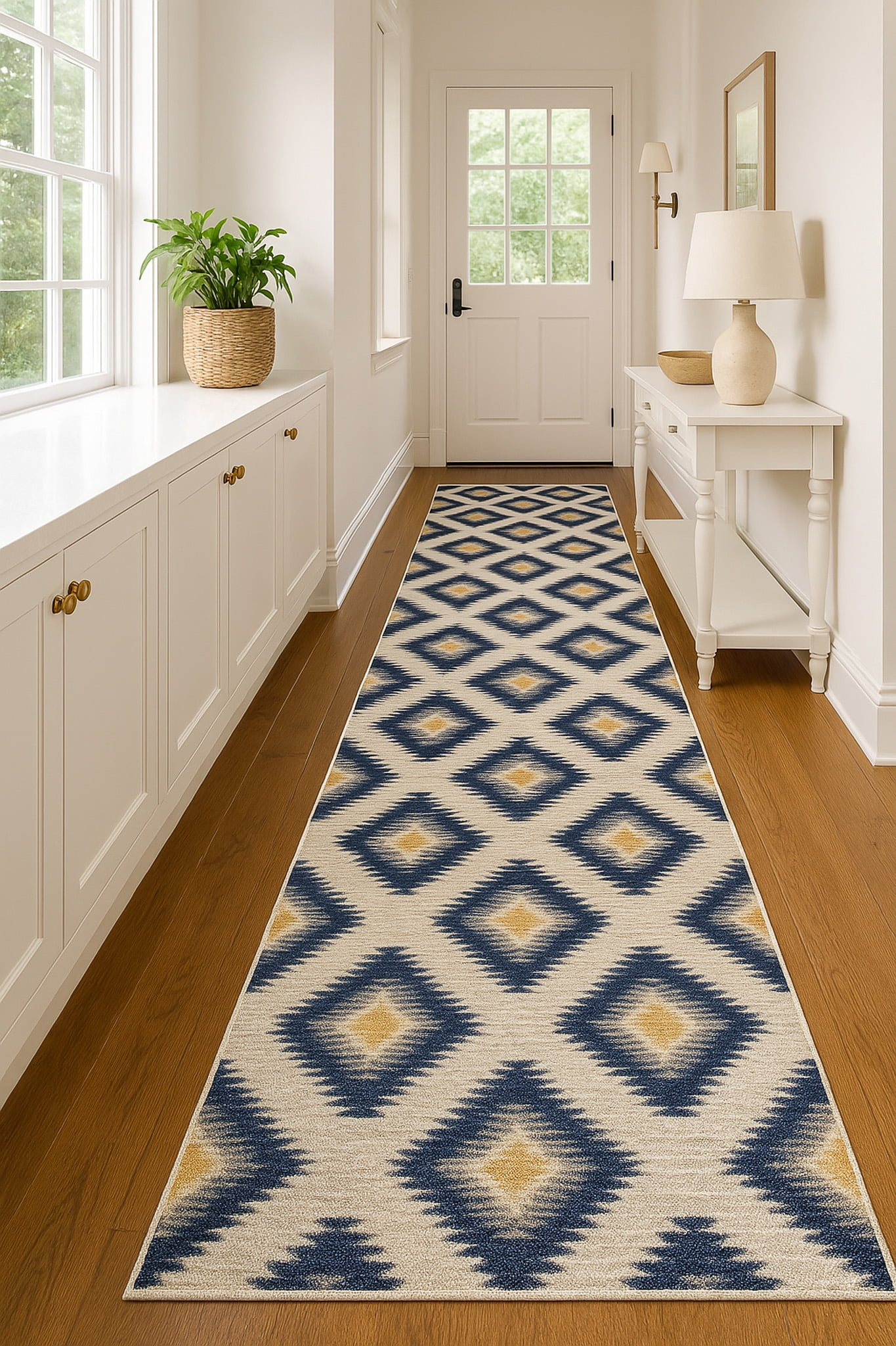 Rug Branch Savannah Collection Modern Ikat Area Rug