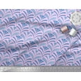 thumbnail image 2 of Soimoi polyester Crepe Fabric Scales Geometric Print Fabric by Yard 42 Inch Wide, 2 of 3