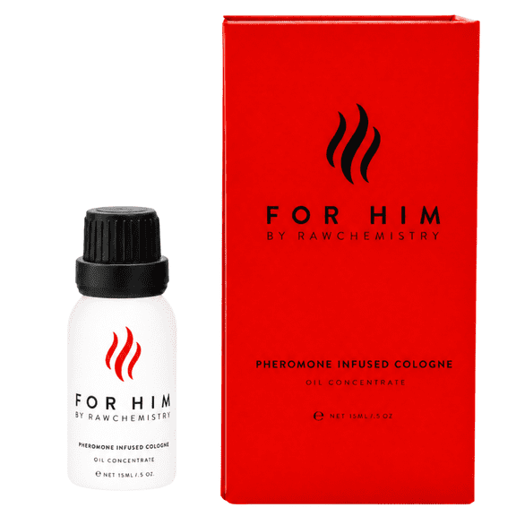 RawChemistry For Him – Pheromone Infused Cologne Oil for Men, Men’s Cologne with Pheromones, Raw Chemistry Fragrance for Him, .5 Fl Oz