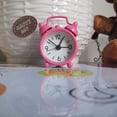 thumbnail image 2 of RYRDWP Créatif Mignon Petit Réveil Mini Horloge en Métal Électronique Petit Réveil, 2 of 2