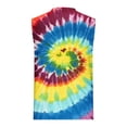 thumbnail image 4 of VgaVtl Summer Mens Tank Tops Big and Tall Sleeveless Mens Clothes Holiday Tie-Dye Loose Purple Casual Gym Tops, 4 of 5