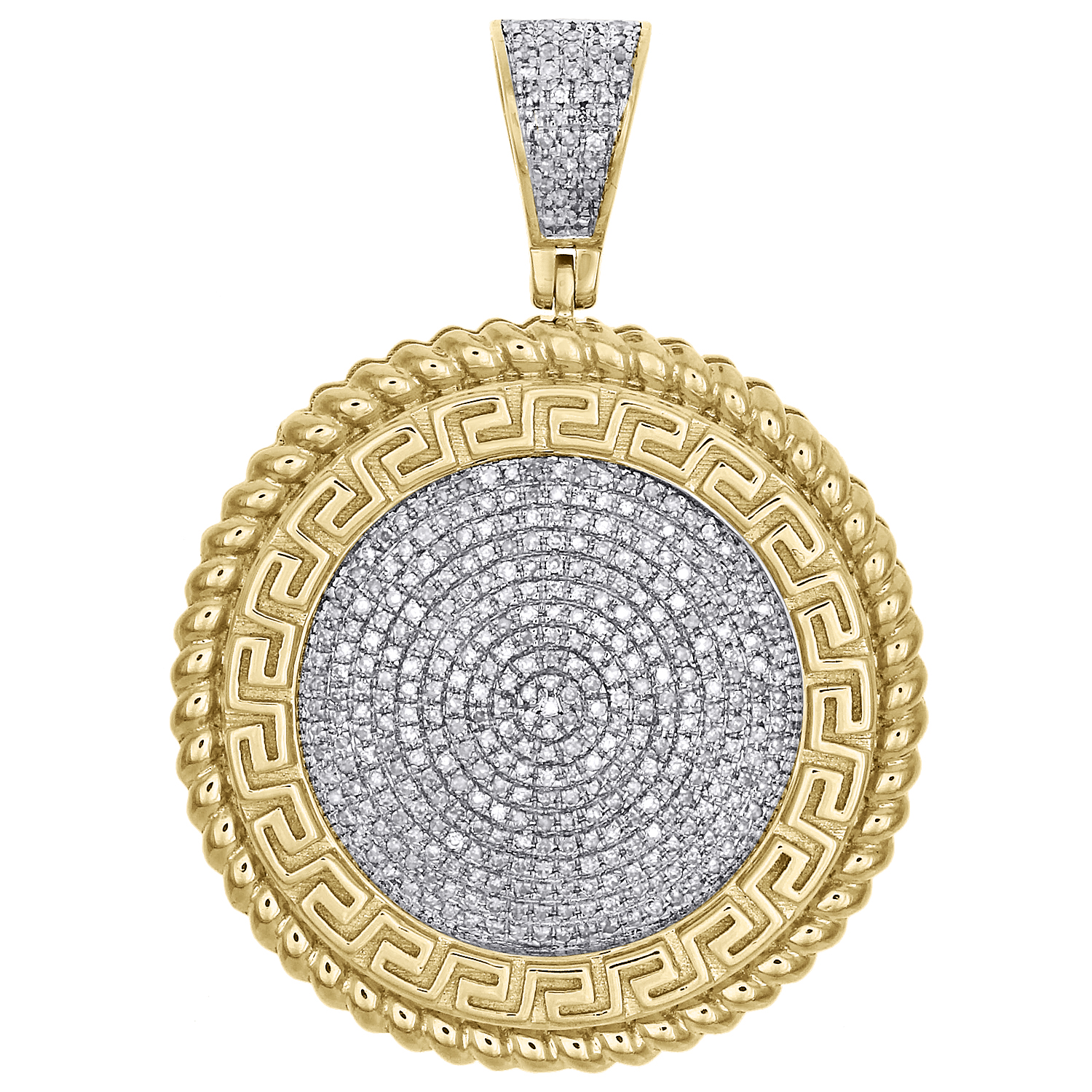 JFL Diamonds & Timepieces 10K Yellow Gold Mens Diamond