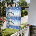 thumbnail image 5 of Easygdp Christmas Snowman In The Snow Garden Flag Yard Flag Welcome Flag, Double-Sided, Weather Resistant for Outdoor Decor - 12.5"x18", 5 of 9