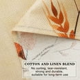 thumbnail image 5 of Thanksgiving Kitchen Curtains and Valance Set of 3, Rustic Turkey Pumpkin Kitchen Window Tier Curtains Farmhouse Window Valances Rod Pocket Panels for Thanksgiving Home Decor, 5 of 6