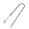 thumbnail image 3 of Uxcell 75cm/29.5" Pearl Purse Chain Strap Handbag Replacement Straps Extender, Dark Gray, 3 of 5
