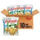 thumbnail image 1 of Veggie Straws Multi-Pack, Sea Salt and Zesty Ranch Flavor, Gluten-Free Chips, Individual Snacks, 0.75 Ounce Bag, 10-Pack, 1 of 5
