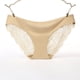 thumbnail image 1 of Ropa interior de mujer de seda de hielo sin costuras, ropa interior sexy de encaje de gran tamaño, bragas de cintura baja, ropa interior de puro deseo, 1 of 6