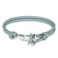 thumbnail image 4 of GKNET Ocean style Hammerhead Sharks Bracelet Men Women-Silvery, 4 of 6