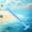 Blue, variant on Rainbow Water Gun with Fan Spray, Manual Pump Action, Compact Size for Outdoor Summer Pool Backyard Beach Fun, Blue