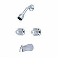 thumbnail image 2 of Central Brass 80897 Two Handle Tub & Shower Set - Polished Chrome, 2 of 3