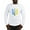 White, variant on - I Stand With Ukraine Flag Supp Long Sleeve T Shirt - Unisex Cotton Long Sleeve T-Shirt