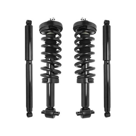 Front and Rear Suspension Strut and Shock Absorber Assembly Kit - Compatible with 2014 Ford F-150