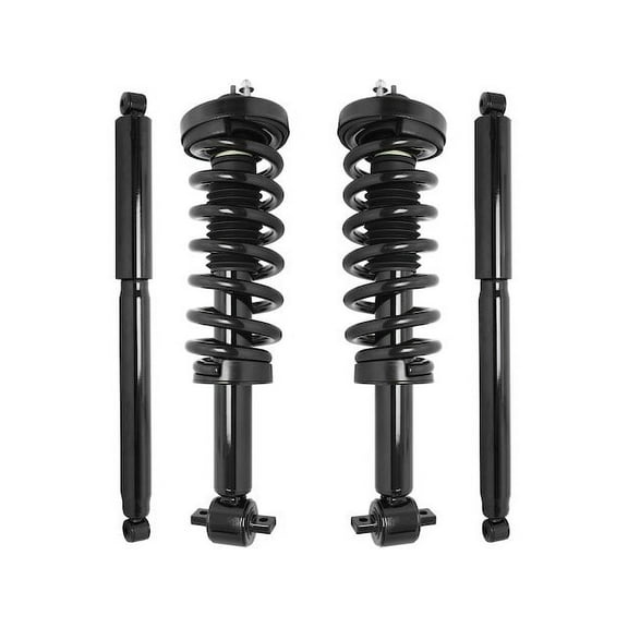 Front and Rear Suspension Strut and Shock Absorber Assembly Kit - Compatible with 2014 Ford F-150