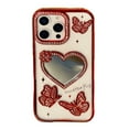 thumbnail image 1 of Klonfd Glitter Bling Heart For IPhone Compatible With Wireless Charging, 1 of 5
