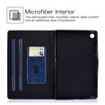 thumbnail image 6 of Allytech Case for Samsung Galaxy Tab A8 10.5" X200, PU Leather Slim Folio Flip Cover Auto Sleep Wake Full Protection Kickstand Case Cover for Samsung Galaxy Tab A8 10.5" X200 X205 - Blue, 6 of 6