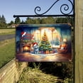 thumbnail image 3 of Merry Christmas British Shorthair Santa Hat Xmas Tree Winter Holiday Horizontal Metal Aluminum Sign Cat Lover Kitten Owner Gifts Wall Art Home Decor - 01013, 3 of 5