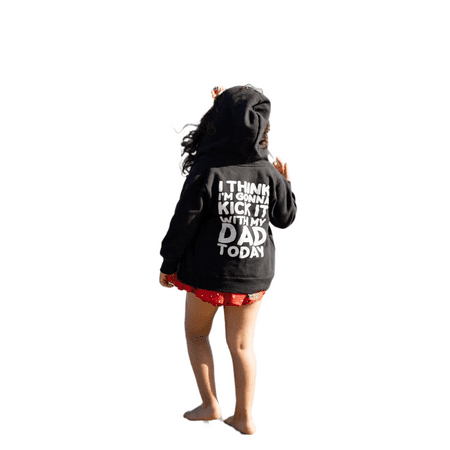 

Ma&Baby Toddler Baby Girls Boys Casual Hooded Jacket Long Sleeve Zipper Sweatshirts Letter Print Autumn Coat
