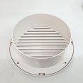 thumbnail image 2 of Grille de Ventilation en Plastique - Protection contre les Insectes, Blanc, 2 of 4
