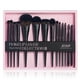 thumbnail image 1 of Set de brochas de maquillaje Jessup T336-G 14 piezas negras sintéticas, 1 of 8