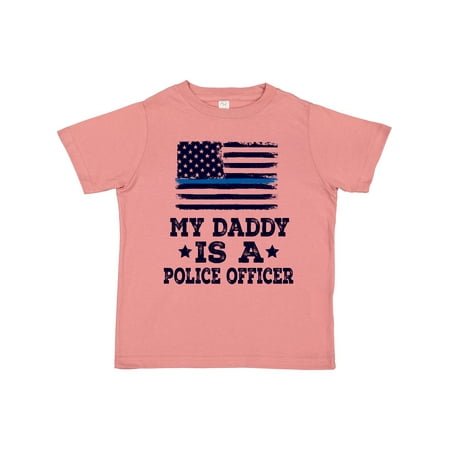 

Inktastic Daddy is a Police Officer Policeman Law Enforcement Gift Toddler Boy or Toddler Girl T-Shirt