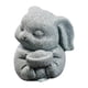 thumbnail image 2 of Estatua de mascota de té de animal pequeño, artesanía de piedra decorativa, regalo para figura de animal de té Conejo, 2 of 9