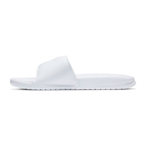 Nike Benassi JDI Slide Sandal, 343881-115 White/White, 7 US - Walmart.com