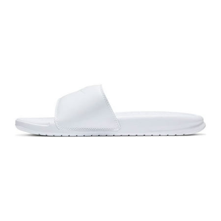 Nike Benassi JDI Slide Sandal, 343881-115 White/White, 8 US – BrickSeek