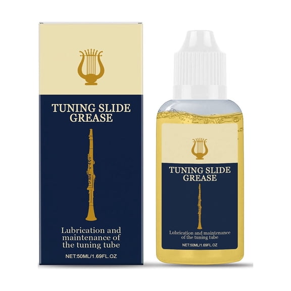 Brass Instrument Tuning Slide Lubricating Grease – Long-Lasting Protection and Smooth Sliding for Trumpets, Trombones, and French Horns – Safe, Non-Corrosive, 50ml