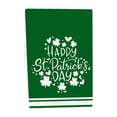 thumbnail image 2 of AYktou St Patricks Day Decorations,Spring Decor St. Patrick's Day Kitchens Towel Green Luckys Clovers Towel St. Patrick's Day Decorations For Home Dry Cloth 18x26 Inch Kitchen Towels, 2 of 6