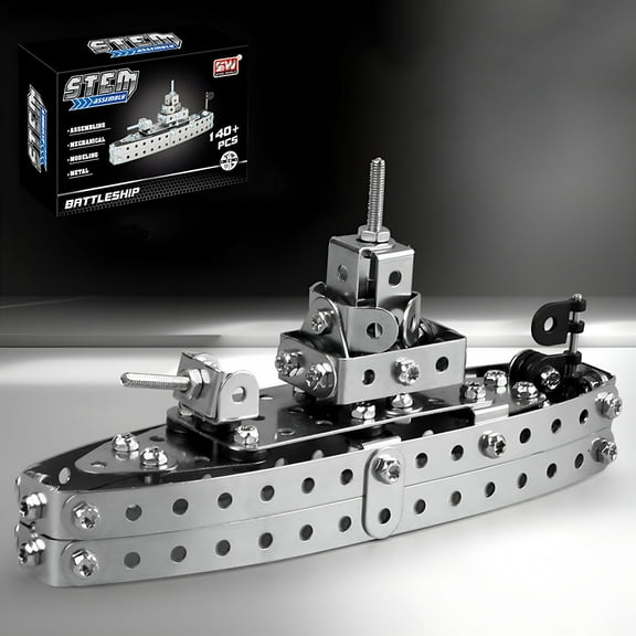 BESTSKY Metal Model Kit for Boy Age 6  - Building Toys, for Kids Age 8-10, Assembly Ship Aircraft Engineering Vehicle Project Toys for Ages 14 and Up, Gifts for 15 16 Year Old Boys and Adults