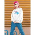 thumbnail image 2 of Chimera Stencil Art Hoodie Women -Image by Shutterstock, Female 4X-Large, 2 of 4