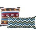thumbnail image 2 of Global Trends Big Sky Lodge and Lakehouse Style Reversible Quilt Set, 5-Piece King, 2 of 7