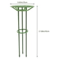 thumbnail image 3 of COSMOBETTY Plant Support Cage 17.68X9.82X9.82in ABS Iron Frame Tomatoes, 3 of 8